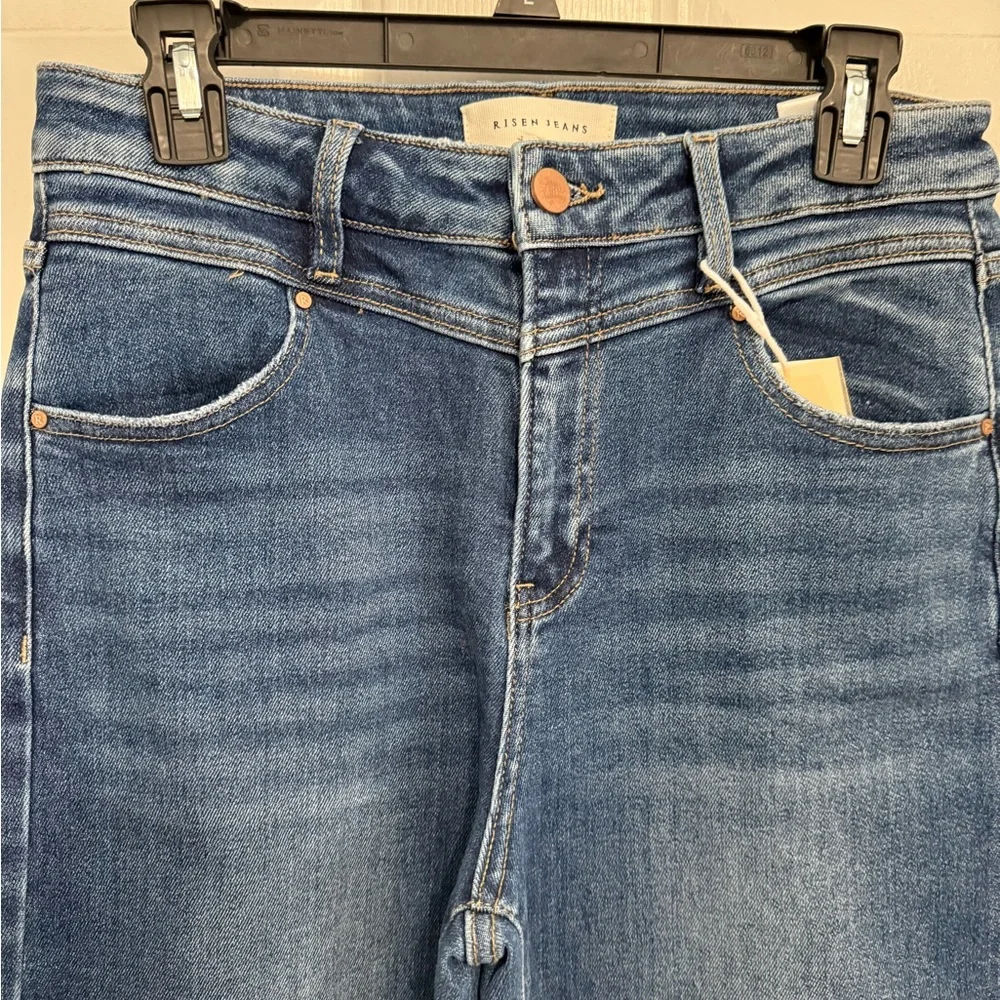 Risen Cory High Rise Wide Front Yoke Jeans *NEW WITH TAGS* - Picture 2 of 16